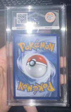 Pokemon Pikachu With Grey Felt Hat SVP 085 Van Gogh Promo Card Ace 9 MINT - Image 2