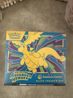 Ascended Heroes Pokemon Center Elite Training Box ETB Sealed read description - Image 1