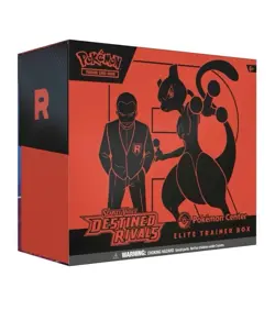 Pokemon Destined Rivals Pokemon Center Exclusive ETB Elite Trainer Box Sealed - Image 1