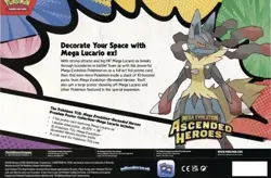 Pokemon TCG Ascended Heroes Premium Poster Collection Mega Lucario EX [PRESALE] - Image 2