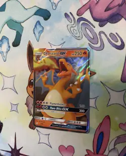 2019 Pokemon Sun & Moon Hidden Fates Charizard GX #9/68 NM - Image 3
