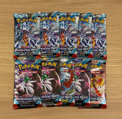 Pokemon TCG S&V Paradox Rift Booster Pack SEALED x 10 Packs - Image 1