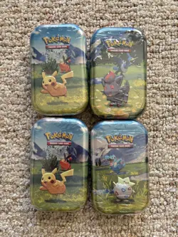 Pokemon Ascended Heroes Mini Tins Lot of 4 Sealed - Image 1