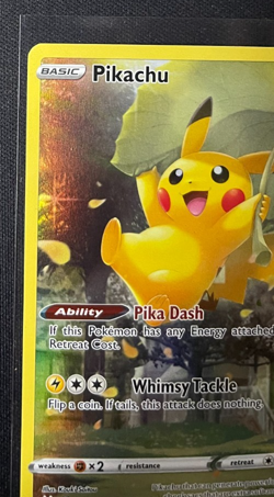 Pokemon Pikachu GG30/GG70 Crown Zenith Galarian Gallery Ultra Rare Holo English - Image 2