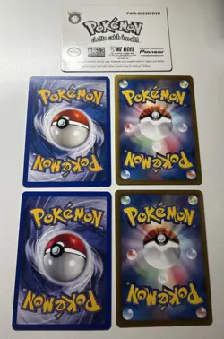 Pokemon TCG Squirtle Vaporeon Mixed Lot of 5 Vtg English & 2011-2012 Japanese LP - Image 2