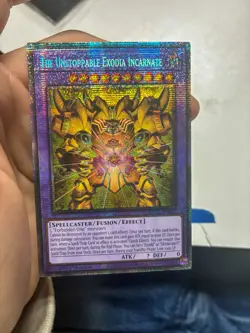 Yugioh The Unstoppable Exodia Incarnate MP25-EN008 1st Edition Starlight Rare NM - Image 1