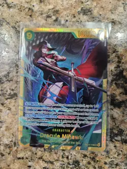 OP14-119 Dracule Mihawk SEC One Piece OP14 The Azure Sea's Seven Foil ENG NM #5 - Image 1