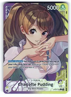 Two Legends #OP08-058 Charlotte Pudding (058) (Parallel) - Image 1