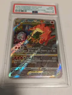 Charizard VSTAR SWSH262 SWSH: Sword & Shield Promo Cards Holo PSA 8 - Image 1