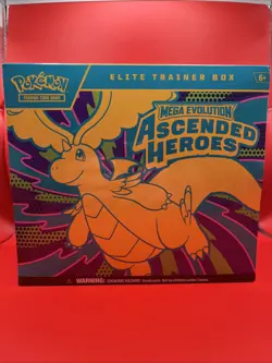 Sealed Ascended Heroes ETB! New Sealed Pokemon Cards. Mega Evolution See Pics - Image 1