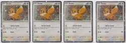 Pokemon - Eevee (Cosmos Holo) SVP200 Sv: Scarlet & Violet Promo Cards Holo x4 - Image 1