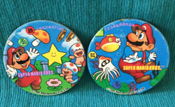 【LP】Super Mario Bros Nintendo 1985 Menko Card Very Rare Japanese 2 sets - Image 1