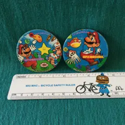 【LP】Super Mario Bros Nintendo 1985 Menko Card Very Rare Japanese 2 sets - Image 2