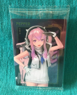 【Sealed】Goddess Of Victory Nikke Bandai Wafer Card Sealed - Pepper - Image 1