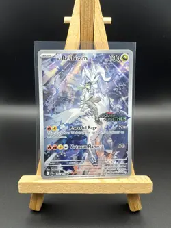 N's Reshiram 167/159 Journey Together Illustration Stamped Pokemon Card NM - Image 3