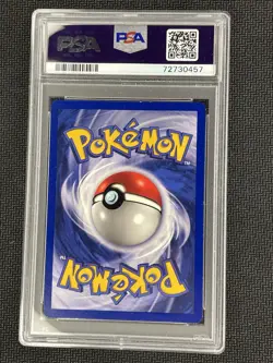 1999 Pokemon Fossil Moltres Holo Rare Card #12/62 Psa 6 - Image 2