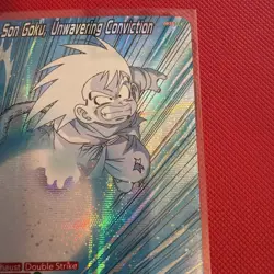 Dragon Ball Super Card Game Son Goku Unwavering Conviction DB3-116 R - Image 5
