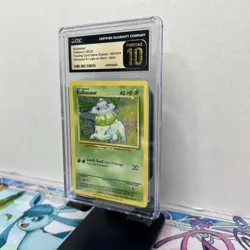 CGC 10 PRISTINE Bulbasaur 001/034 CLASSIC Collection HOLO Pokemon Card - Image 3