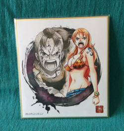 【Sealed】Nami ONE PIECE Great Route Shikishi Art Card Collection No.8 Eiichiro - Image 1