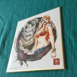 【Sealed】Nami ONE PIECE Great Route Shikishi Art Card Collection No.8 Eiichiro - Image 3