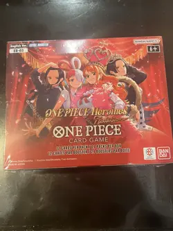 One Piece Card Game: One Piece Heroines EB-03 Sealed Booster Box - Image 1