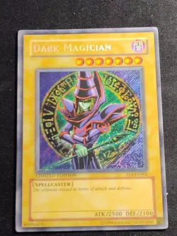 Dark Magician Yu-Gi-Oh Card Limited Edition FL1-EN002 Secret Rare LP - Image 1