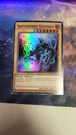 Yugioh Anotherverse Gluttonia YCSW-EN014 Super Rare Prize Card Promo NM - Image 1