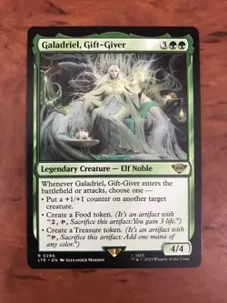 Galadriel Gift-Giver MTG Magic the Gathering Card NM Near Mint Lord of Rings LTR - Image 1