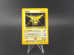 Pokemon TCG Zapdos Base Set 2 Holo Unlimited Rare Card 20/130 Lp - Image 1