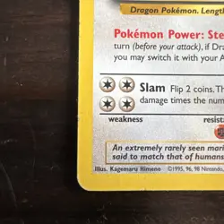 Dragonite 4/62 Non-Holo - Fossil Set - Pokemon Card - LP - Image 4