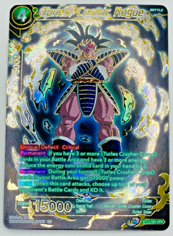 Turles Cosmic Rogue BT12-068 SPR Foil Dragon Ball Super Card Game | LP - Image 1