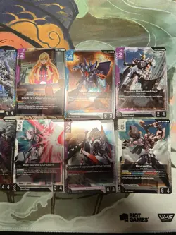 Gundam War WS Games Foil Card Lot - GFred, Freedom Gundam - Image 3