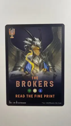 MTG Streets of New Capenna Treasure Token #17 - Image 2