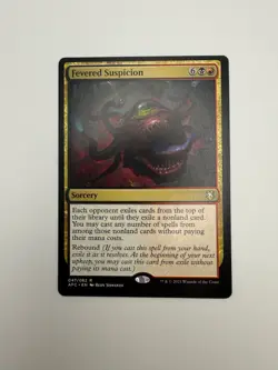 Fevered Suspicion MTG - Image 1