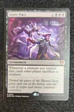 MTG Grave Pact Commander Masters M/NM - Image 1