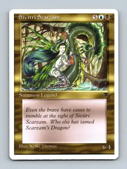 Magic The Gathering MTG - Sivitri Scarzam - Chronicles 1995 - Image 1