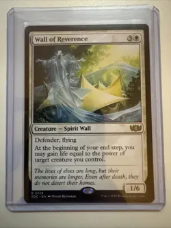 Wall of Reverence Commander: Tarkir: Dragonstorm Regular - Image 1