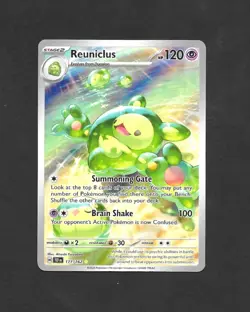 Reuniclus 171/162 - Temporal Forces Illustration Rare Holo Pokemon Card TCG NM - Image 1