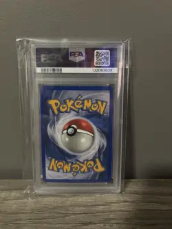 Pokemon TCG Growlithe Reverse Holo Legendary Collection 45/110 PSA 7 - Image 2