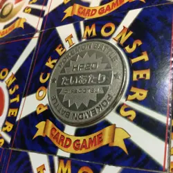 Rattata Pokemon Battle Metal Coin Meiji 1998 Promo SILVER 1ST Japanese - Image 5