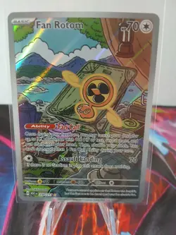 Fan Rotom 250/217 IR Ascended Heroes Evolution NM English Pokemon TCG - Image 1