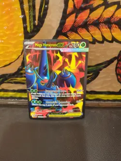 Mega Heracross ex 108/094 Ultra Rare,Holo ME02: Phantasmal Flames Pokemon Card - Image 4