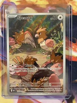 Spearow - 151/132 - Illustration Rare Mega Evolution Near Mint Pokemon - Image 1