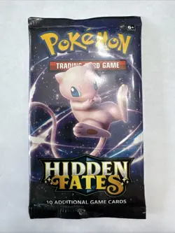 Pokemon TCG Hidden Fates Booster Pack New Sealed (1x) Mew Art - Image 1