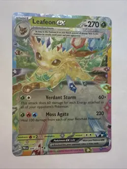 Leafeon Ex 006/131 Sv: Prismatic Evolutions Pokemon TCG - Image 1
