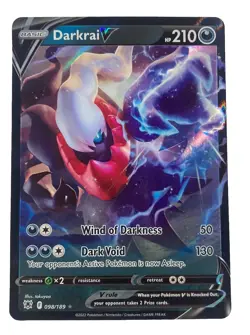 Pokemon TCG Darkrai V Astral Radiance 098/189 Holo Ultra Rare - Image 1