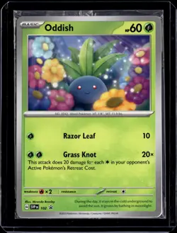 Oddish - SVP 102 / S&V Black Star Promo Sealed 2023 (NM) / Pokemon TCG - Image 1
