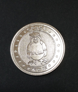 【LP】Pidgey Pokemon Battle Metal Coin Meiji 1998 Promo 1ST ED Japanese - Image 1