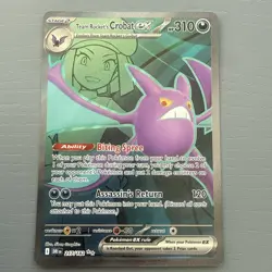 Pokemon - 217/182 - Team Rocket's Crobat ex - Destined Rivals - Image 1