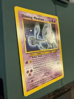 Pokemon Shining Mewtwo Neo Destiny Secret Rare Holo 109/105 70 HP 2000 - Image 1